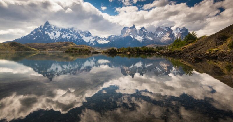 Torres del Paine in Springtime Patagonia Wind