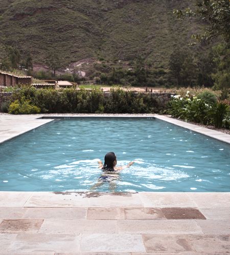 Piscina en el Valle Sagrado