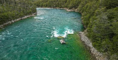 Pesca con Mosca en el Río Baker