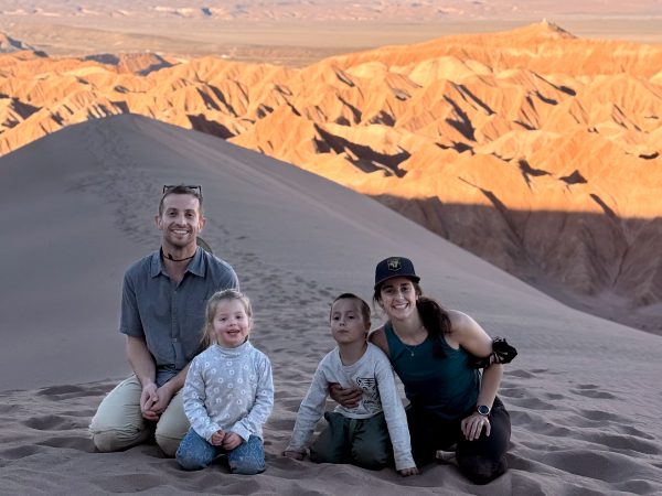 Family with kids in the desert, Explora Atacama family friendly trip