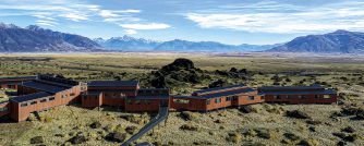 Lodge in El Calafate, in the heart of Argentine Patagonia.