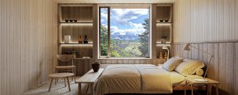 Lodge in Torres del Paine Conservation Reserve