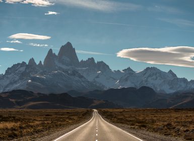 Fitz Roy Mountain in Argentine Patagonia.
