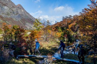 Hike through the forests of El Calafate, Argentine Patagonia