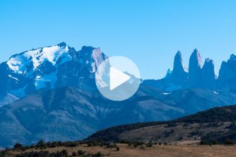 Torres del Paine, video sign