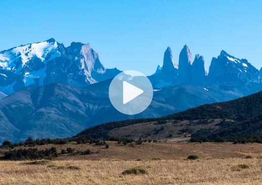 Torres del Paine, video sign
