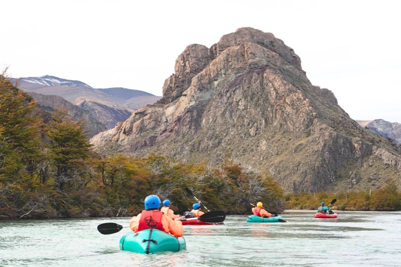 Packraft río de las vueltas