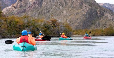 Packraft río de las vueltas