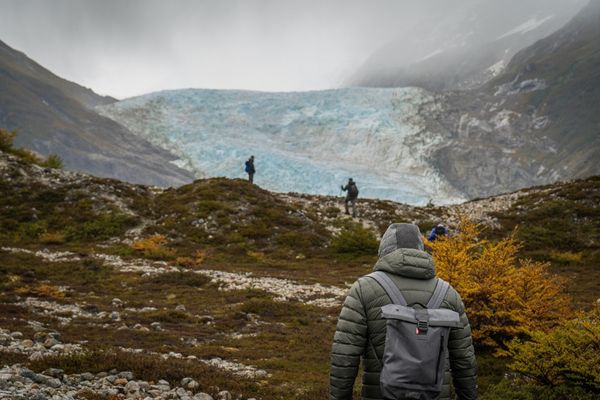 Trekking the Parry Glacier, Tierra del Fuego