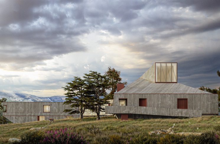 Torres del Paine Conservation Reserve Lodge exterior view