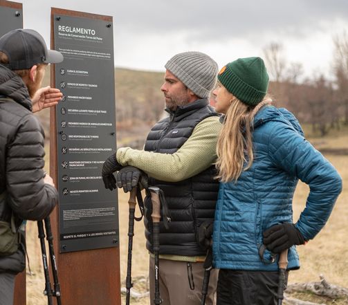 Travelers searching Hiking Trails in Conservation Reserve