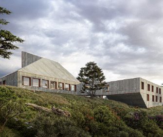 Renders of the new Lodge at Conservation Reserve Torres del Paine